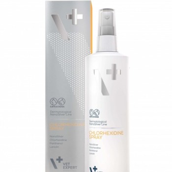 Chlorhexidine spray...