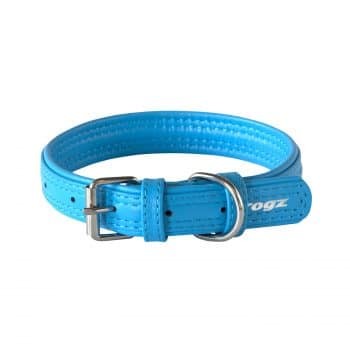 Rogz Leather Pinbuckle Collar